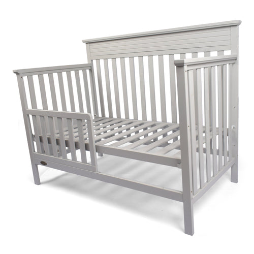 White Deco Painted Baby Cot